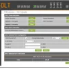 epon olt epon olt Configuration interface