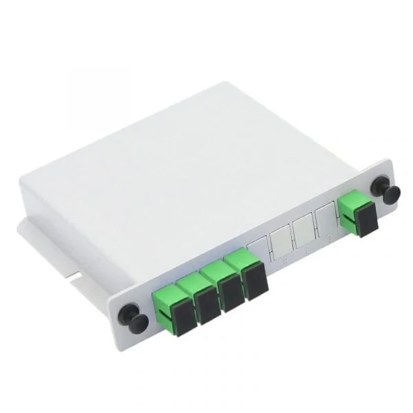 Plug-in box plc splitter